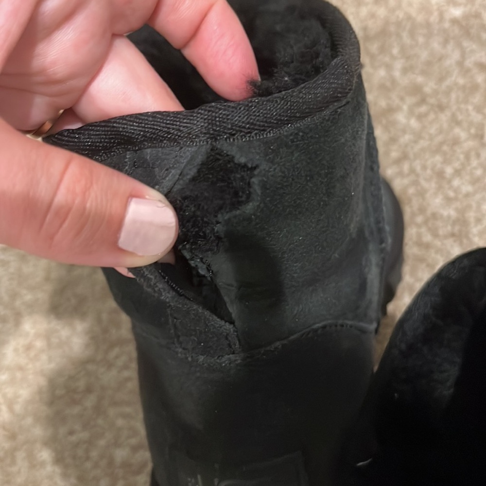 Black Mini Classic Uggs - image 6